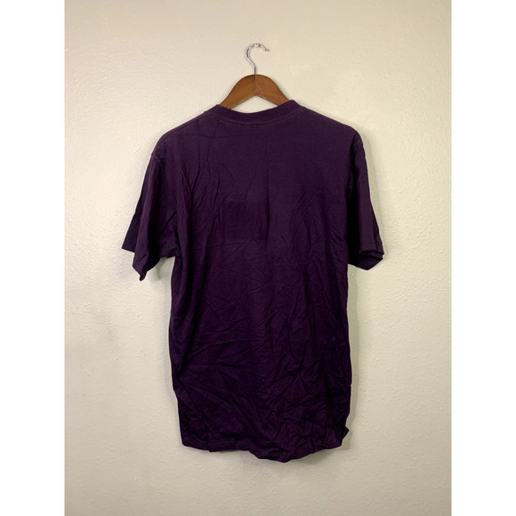 Vintage Tennessee Smoky Mountains Shirt Bear Tee Purple T-Shirt VTG 90s Large - Picture 5 of 7